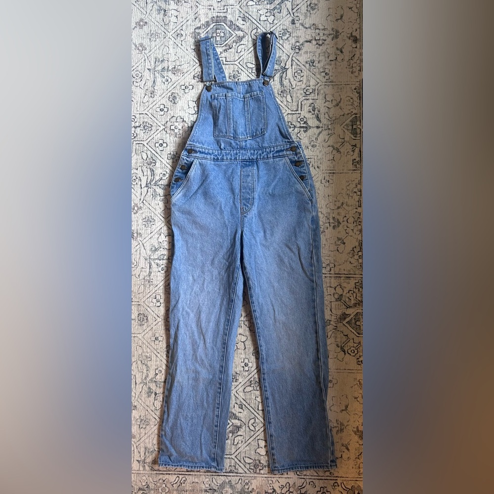 ROLLA’S High Rise Straight Overalls - Picture 3 of 12